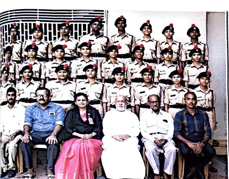 The NCC unit of St. John's School